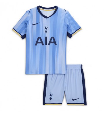 Tottenham Hotspur Replika Babytøj Udebanesæt Børn 2024-25 Kortærmet (+ Korte bukser)